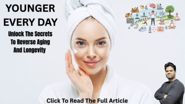Unlock The Secrets To Reverse Aging And Longevity . Younger every day