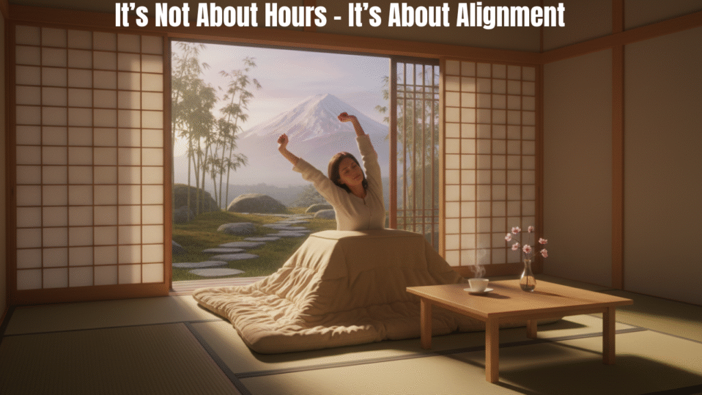 The Japanese Sleep-Longevity Paradox: How Busy Professionals Can Look Younger and Reduce Their Biological Age