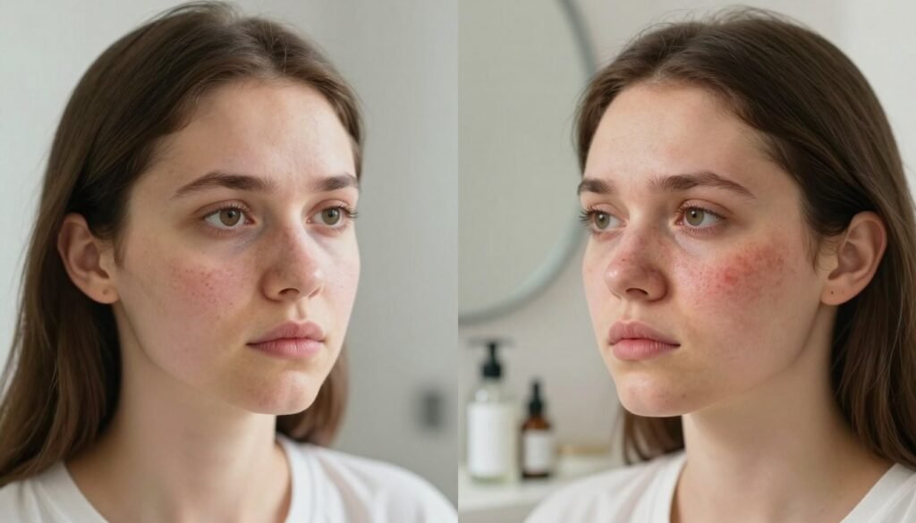skincare purging vs breakout
