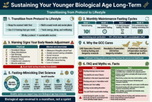 Sustaining Your Younger Biological Age Long-Term