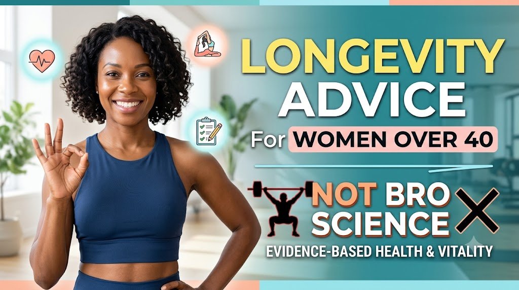 The Longevity Advice Women Over 40 Need—Not Bro Science